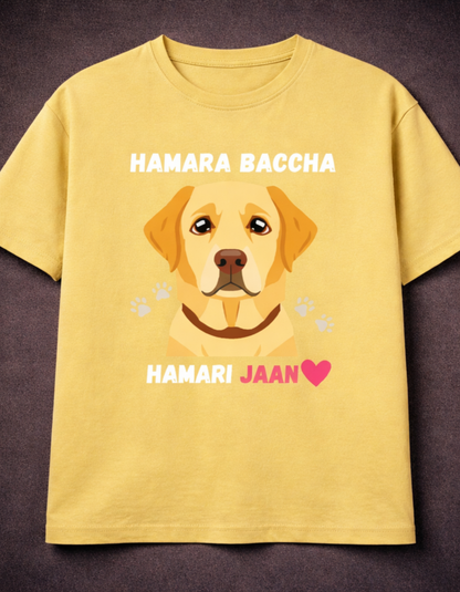 100% Cotton T-shirt For Labrador Dog Owner