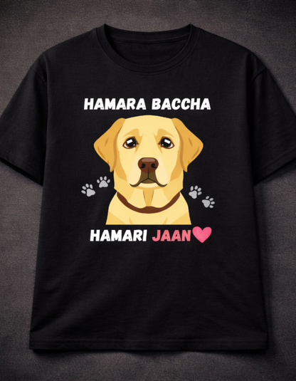 100% Cotton T-shirt For Labrador Dog Owner
