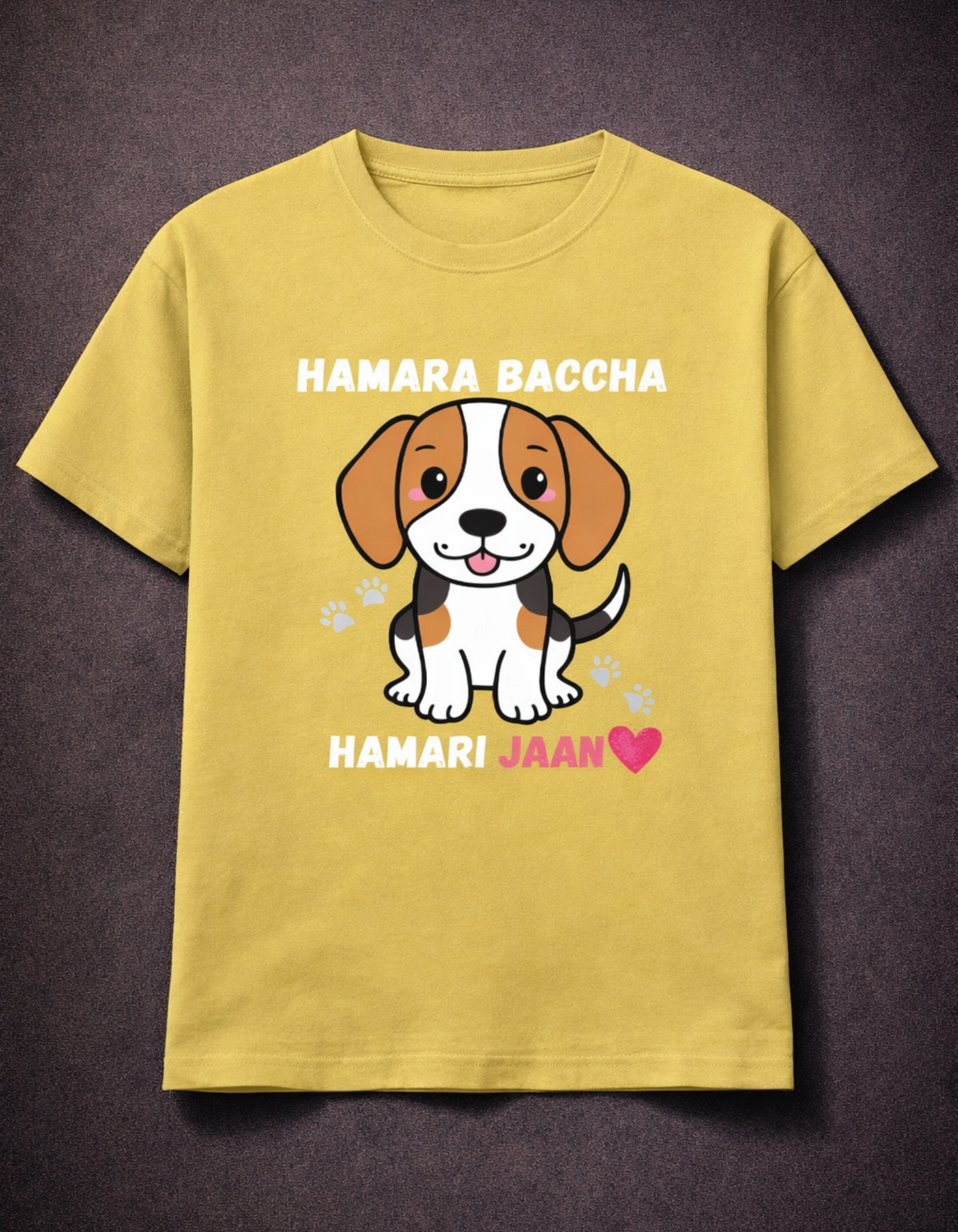 Cute T-shirt For Dog Lovers| 100% Cotton Fabric