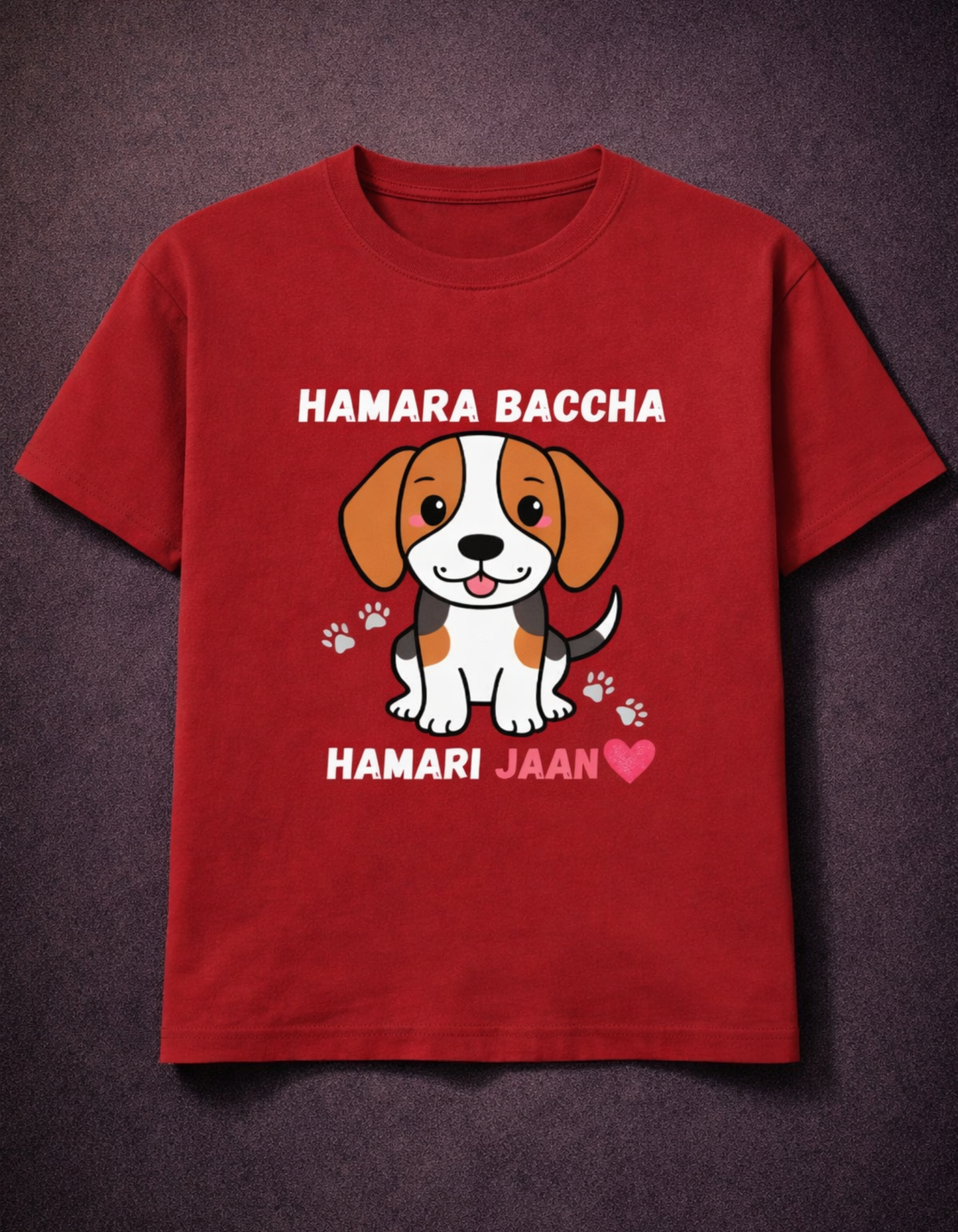 Cute T-shirt For Dog Lovers| 100% Cotton Fabric